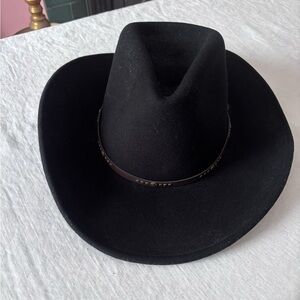 NWT Bailey Panhandle Crushable Outdoors Lite Felt Leather Trimmed Hat Medium